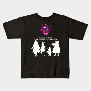 All I Want For Christmas Is To Defeat The Dungeon - Board Games TRPG Design - Dungeon Board Game Art Kids T-Shirt